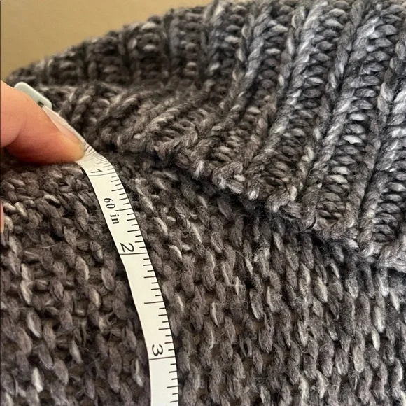 a.n.a Charcoal Knit Open Cardigan - Picture 10 of 13